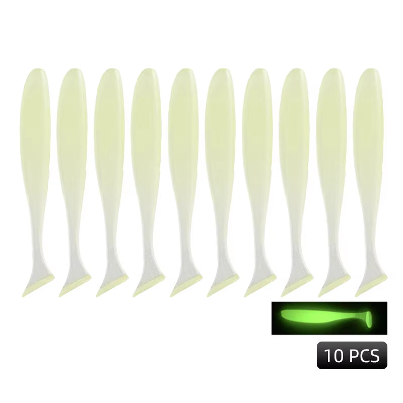 Easy Shiner Fishing Lures 50Mm 65Mm 75Mm 100Mm Wobblers Carp Fishing Soft Lures Silicone Artificial Plastic Baits