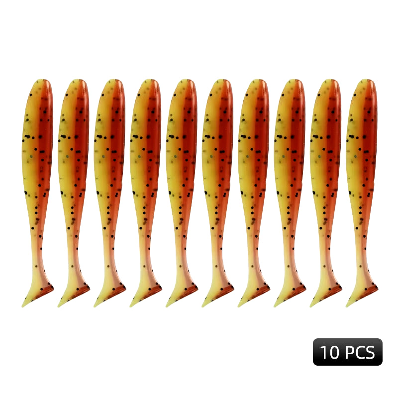 Easy Shiner Fishing Lures 50Mm 65Mm 75Mm 100Mm Wobblers Carp Fishing Soft Lures Silicone Artificial Plastic Baits