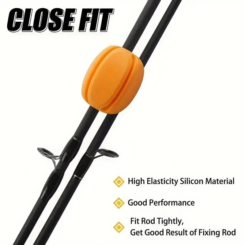 Rod Ball Retaining Clip Rod Holder Protector Storage Device Fishing Equipment Fishing Tools
