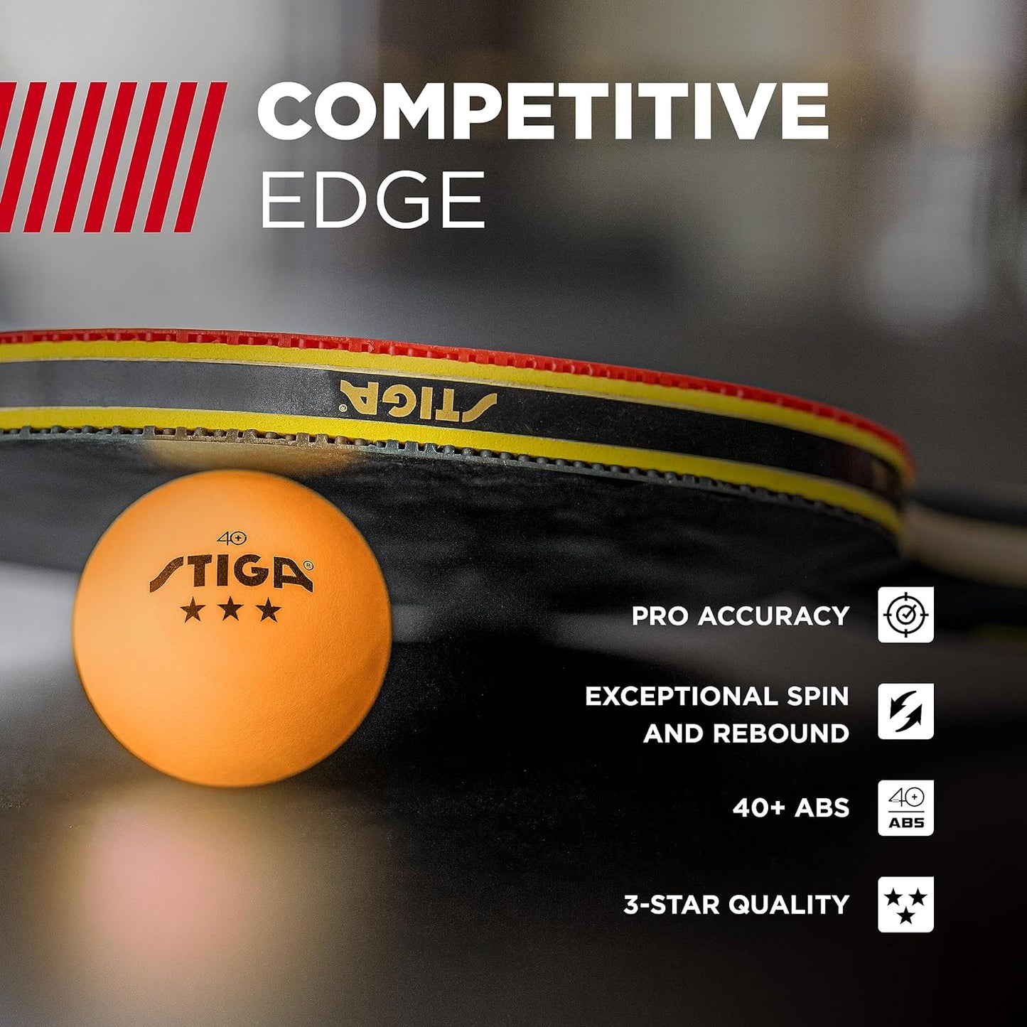 3-Star Table Tennis Balls