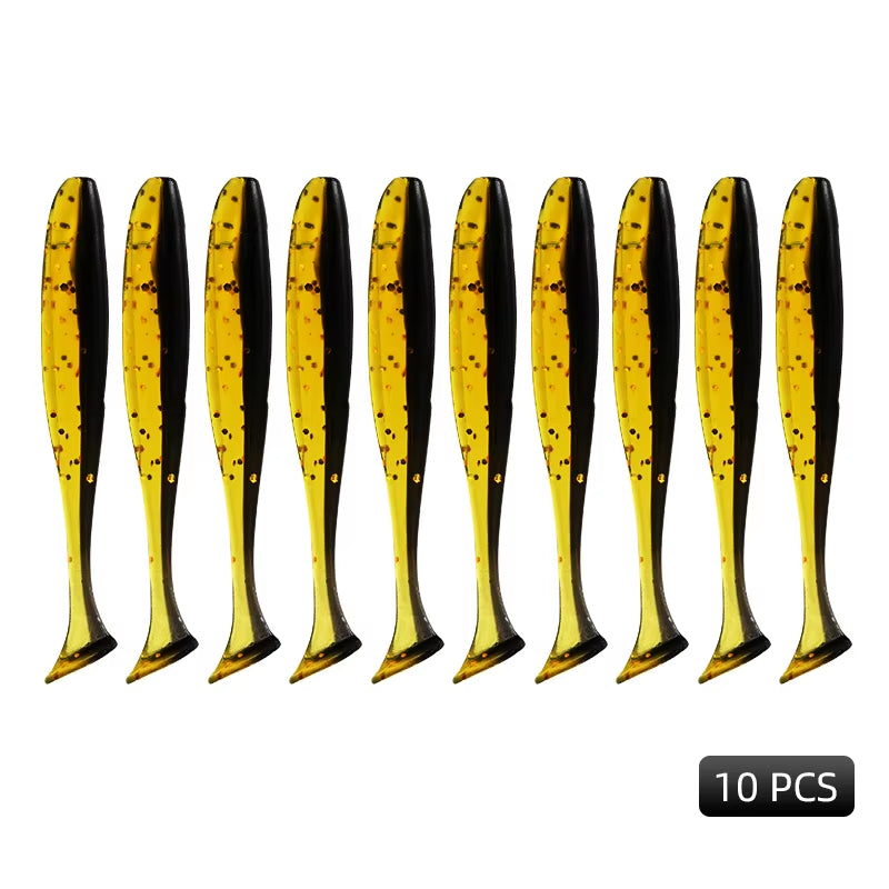 Easy Shiner Fishing Lures 50Mm 65Mm 75Mm 100Mm Wobblers Carp Fishing Soft Lures Silicone Artificial Plastic Baits