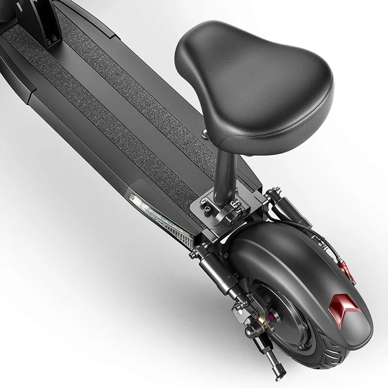 [USA DIRECT] WQ-HVD Electric Scooter 48V 15Ah Battery 800W Motor 10Inch Tires 40-50KM Max Mileage 150KG Max Load Folding E-Scooter W/ Seat