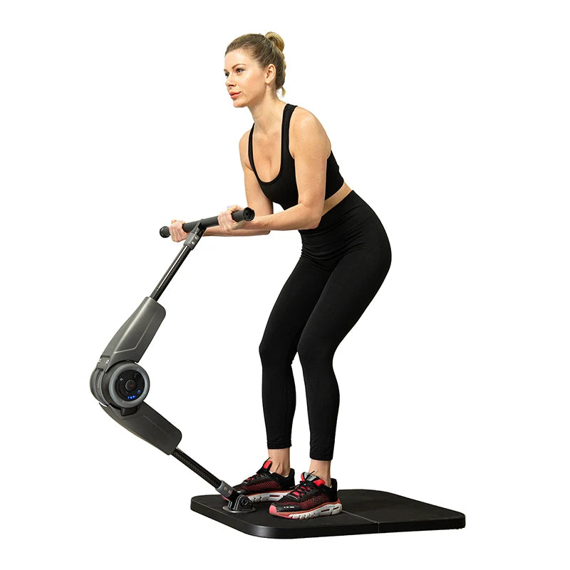 [USA Direct] HALYTUS Hookee plus Smart Fitness Equipment 5-100 Lbs Resistance 20 Levels Adjustable Resistance App Accurate Recording Training of Abdomen Hips Legs for Home Gym Workout
