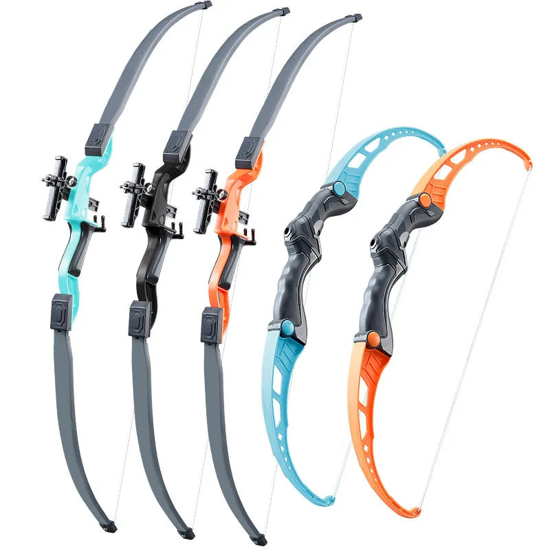 52cm Children's Bow and Arrow Set for Archery Practice - Recurve Outdoor Shooting Toy with Target, Ideal Gift for Boys