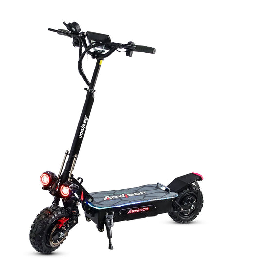 [US DIRECT] Arwibon Q06 Pro Oil Brake 5600W 60V 27Ah Dual Motor 11 Inch Electric Scooter 200Kg Max Load 60-80Km Range