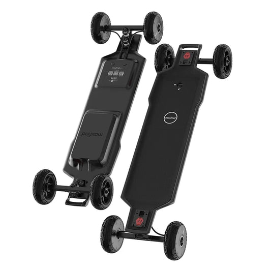 [USA DIRECT]  FF at Electric Skateboard 48V 8.7AH Samsungbattery 1500W*2 Dual Motors 165MM Tires 27KM Max Mileage 100KG Max Load