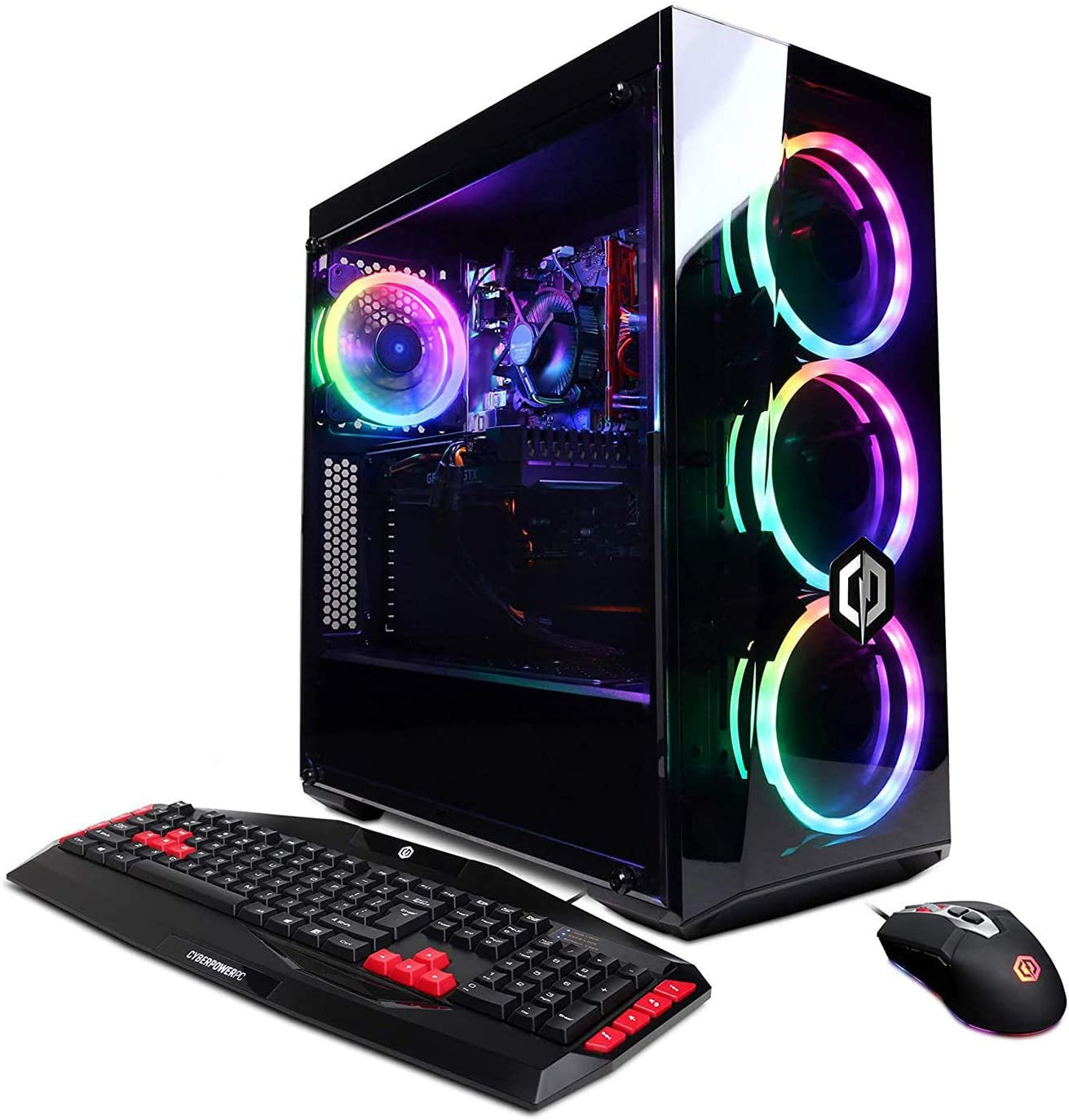 Gamer Xtreme VR Gaming Desktop - Intel Core i5-9400F 2.9GHz, NVIDIA GeForce GTX 1660 6GB, 8GB DDR4 RAM, 240GB SSD, 1TB HDD, WiFi Ready, Windows 10 Home (Model: Gxivr8060A8, Black)