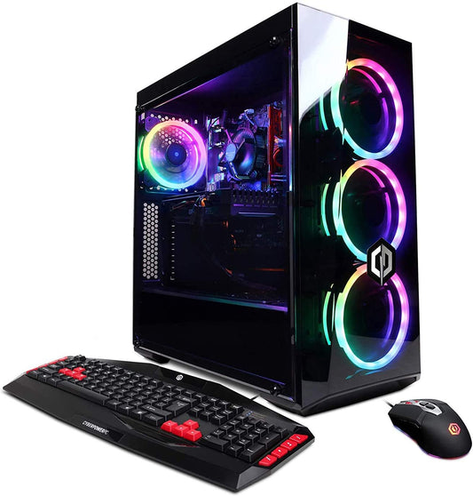 Gamer Xtreme VR Gaming Desktop - Intel Core i5-9400F 2.9GHz, NVIDIA GeForce GTX 1660 6GB, 8GB DDR4 RAM, 240GB SSD, 1TB HDD, WiFi Ready, Windows 10 Home (Model: Gxivr8060A8, Black)