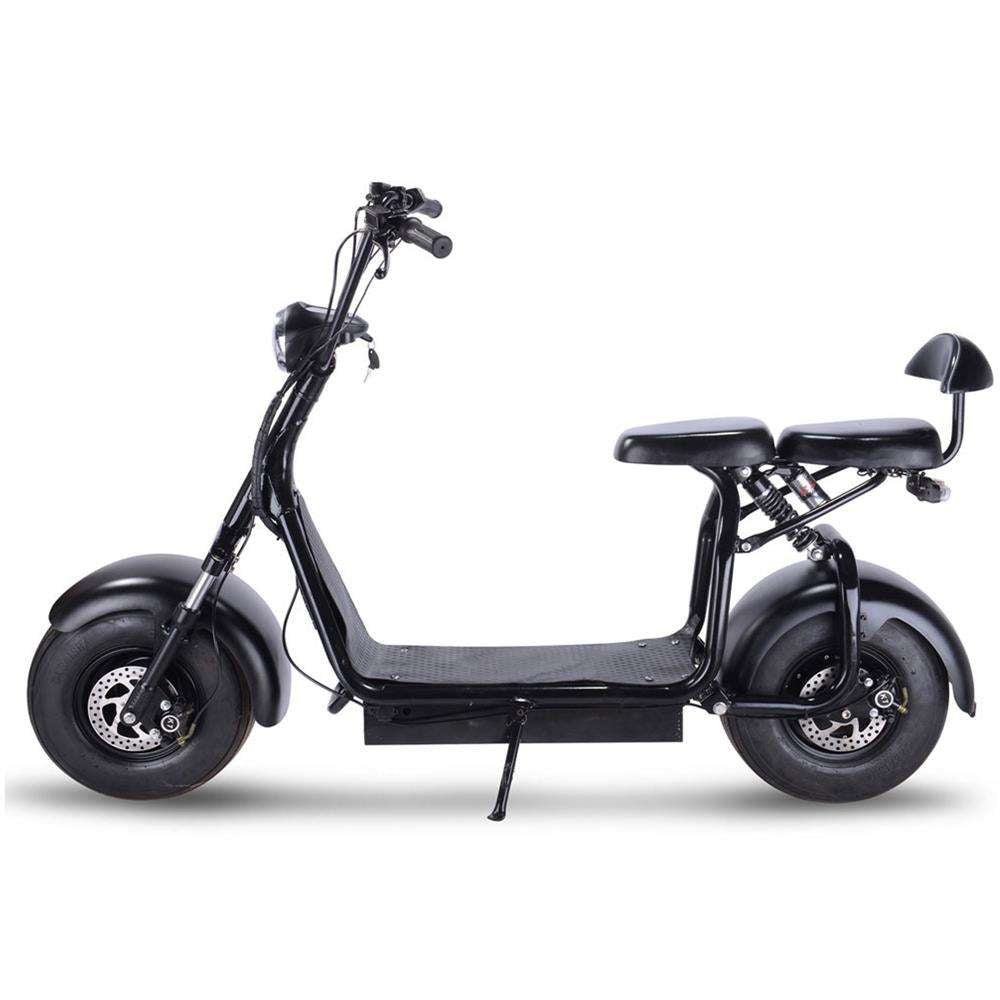 [USA Direct] Mototec Knockoutk1 Electric Scooter 60V 12AH Battery 1000W Motor 25-35KM Mileage Range 200KG Max Load E-Scooter