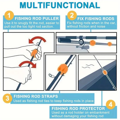 Rod Ball Retaining Clip Rod Holder Protector Storage Device Fishing Equipment Fishing Tools