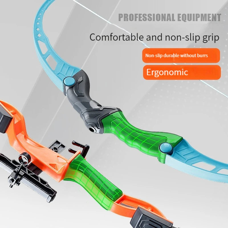 52cm Children's Bow and Arrow Set for Archery Practice - Recurve Outdoor Shooting Toy with Target, Ideal Gift for Boys
