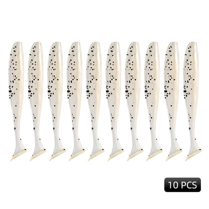 Easy Shiner Fishing Lures 50Mm 65Mm 75Mm 100Mm Wobblers Carp Fishing Soft Lures Silicone Artificial Plastic Baits