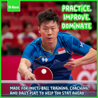 Ping Pong Balls White 15 or 50 Pack, Professional ABS Table Tennis Ball 1 Star 40Mm Official Size + Weight, for Training & Practice - Durable High Performance
