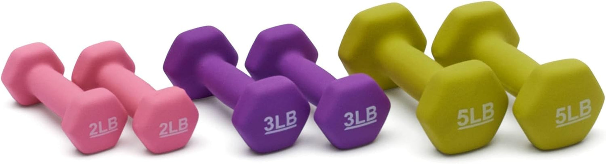 Neoprene Dumbbell Weights for Fitness and Muscle Conditioning