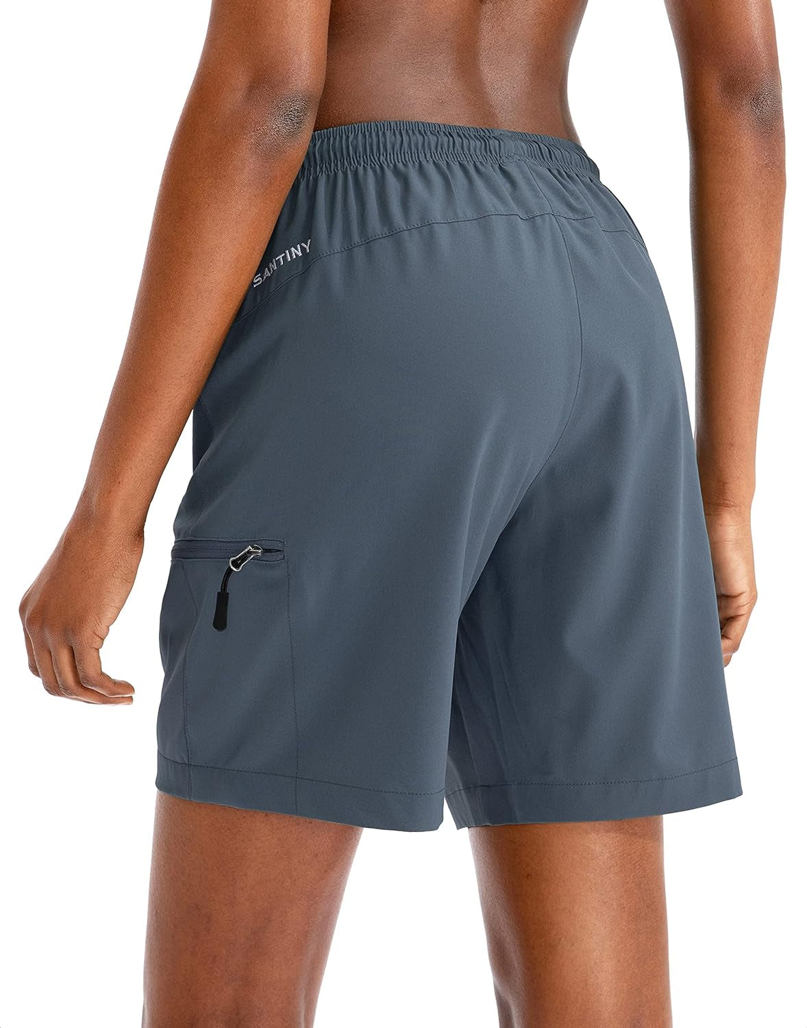 Women'S 5''/ 7''/9'' Hiking Cargo Shorts Quick Dry Lightweight Summer Shorts for Women Athletic Golf Zipper Pockets