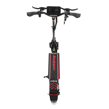 [US DIRECT] Arwibon Q30 Oil Brake 2500W 48V 16Ah Dual Motor 11 Inch Off-Road Tire Electric Scooter 100Kg Max Load 40-60Km Range