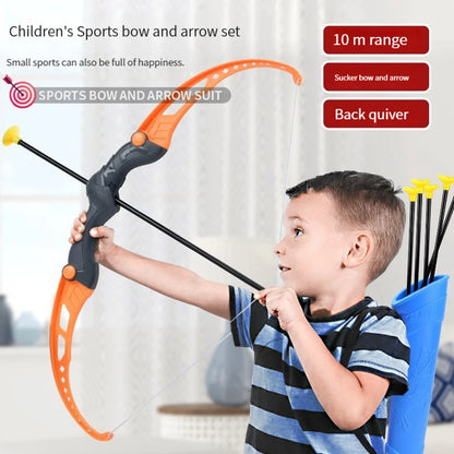 52cm Children's Bow and Arrow Set for Archery Practice - Recurve Outdoor Shooting Toy with Target, Ideal Gift for Boys